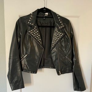 Faux Leather Jacket